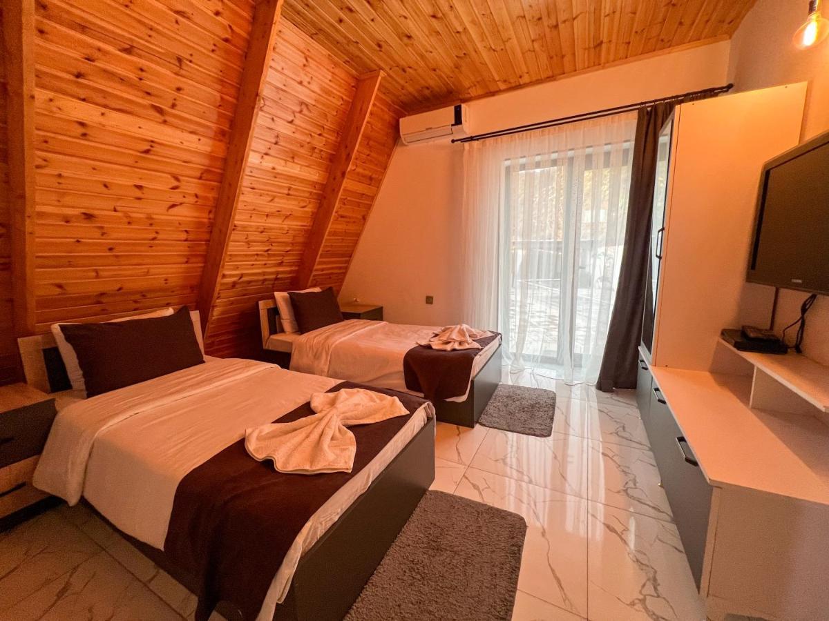 Qafqaz Family Chalet Gabala Eksteriør billede