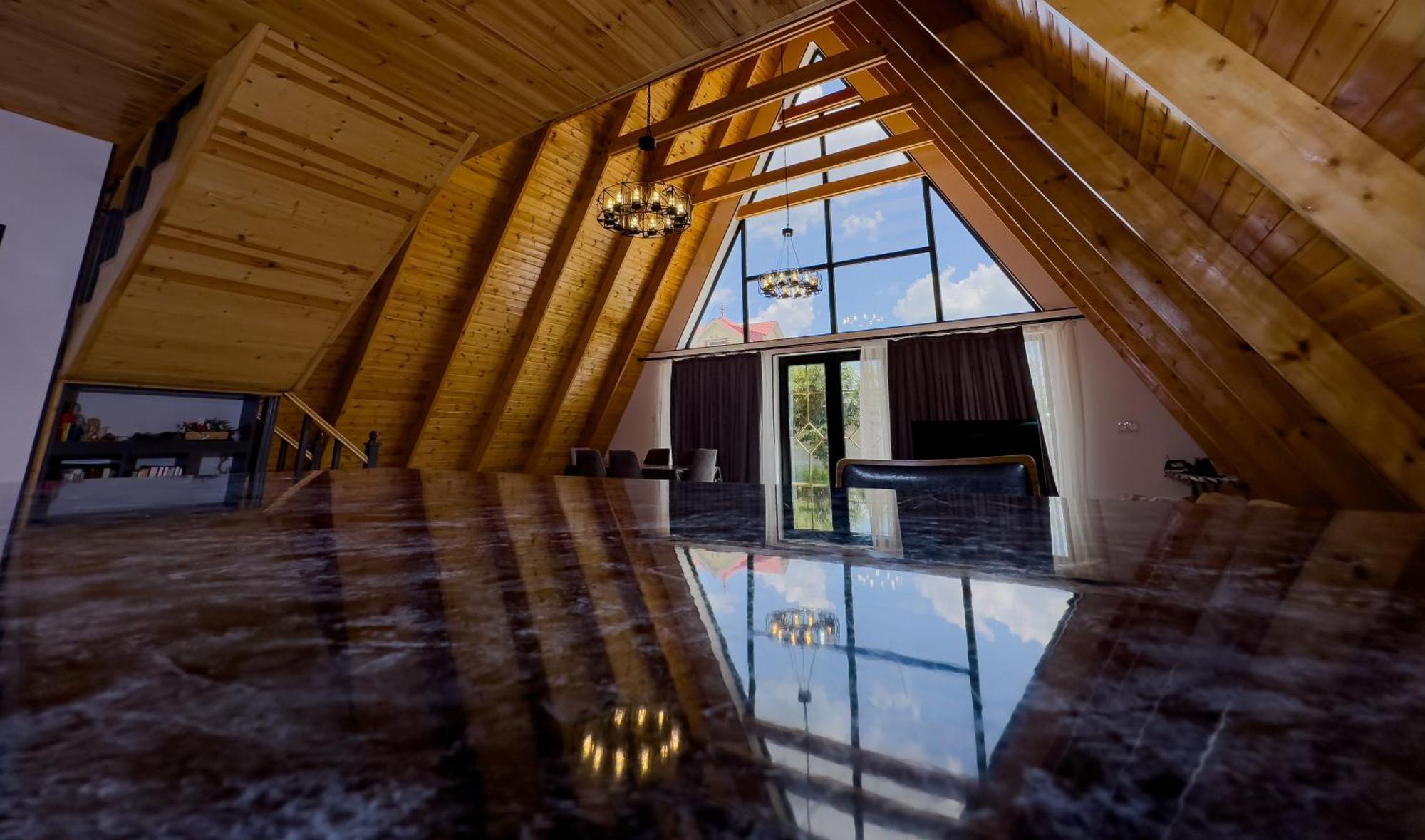 Qafqaz Family Chalet Gabala Eksteriør billede
