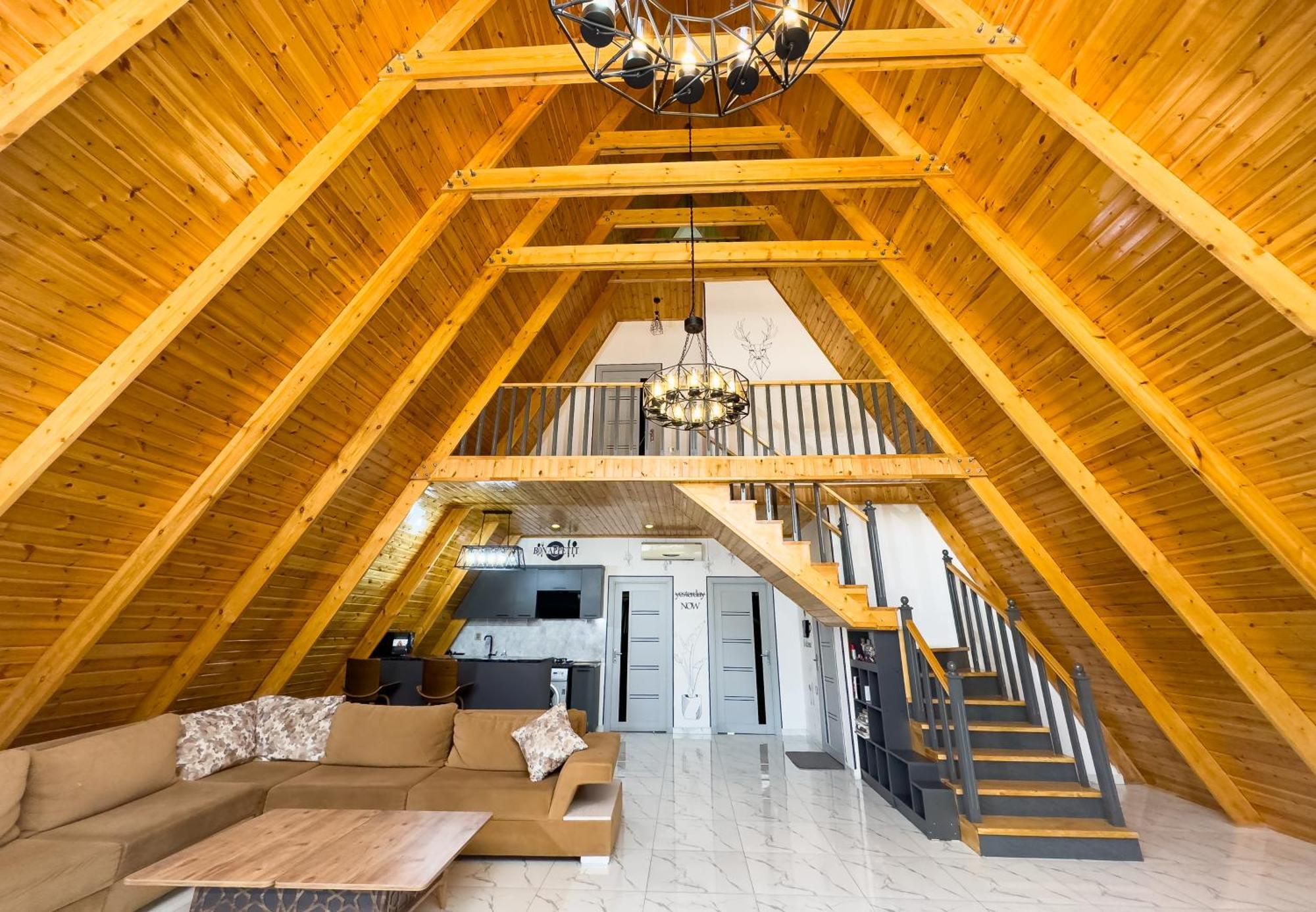 Qafqaz Family Chalet Gabala Eksteriør billede