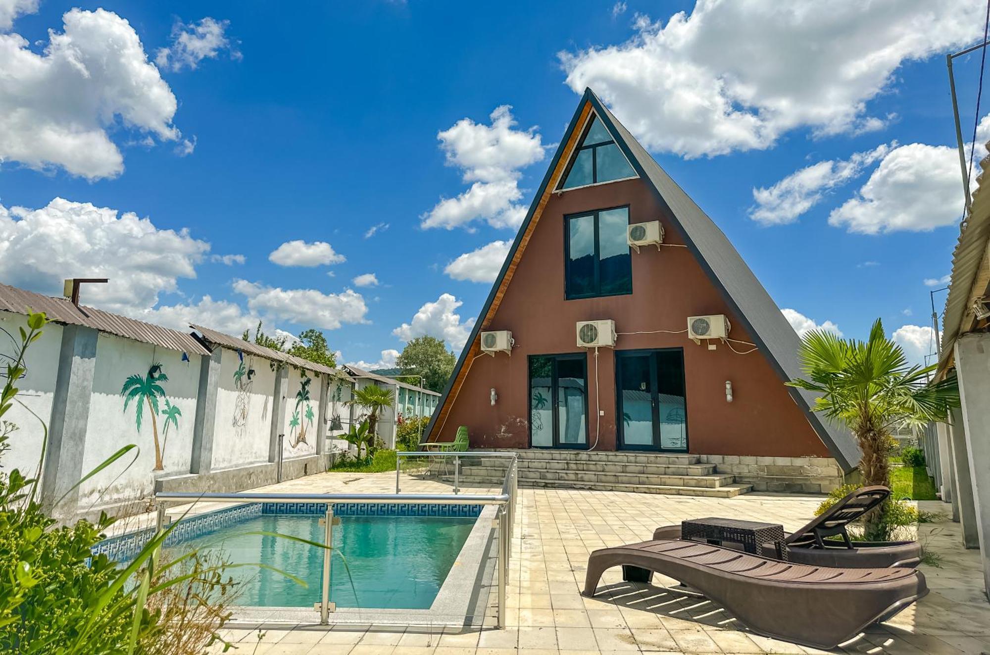 Qafqaz Family Chalet Gabala Eksteriør billede