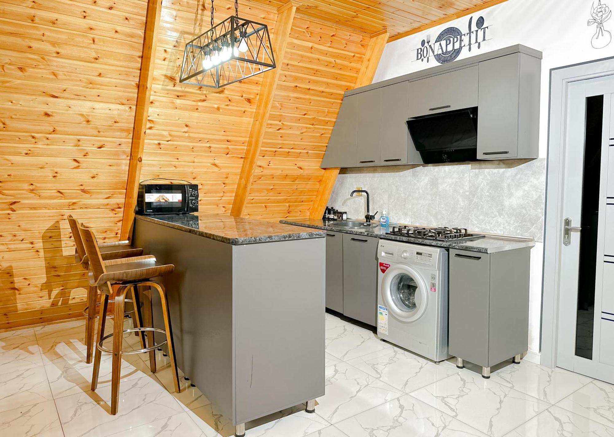 Qafqaz Family Chalet Gabala Eksteriør billede