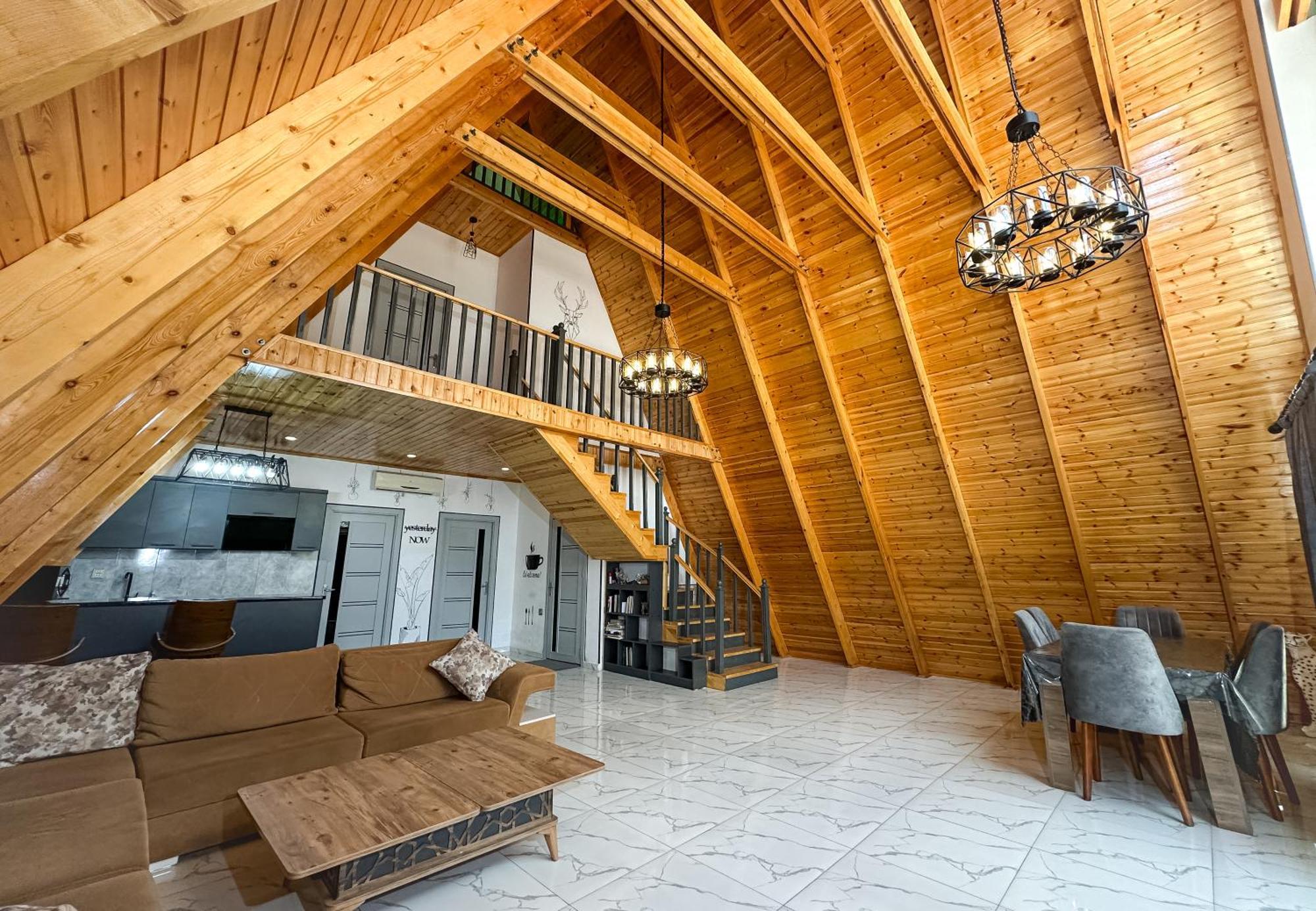 Qafqaz Family Chalet Gabala Eksteriør billede